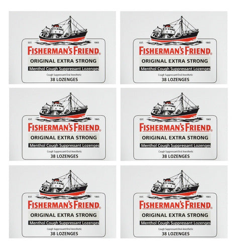 Fisherman's Friend Original Extra Fuerte De 38 Past Paque 6