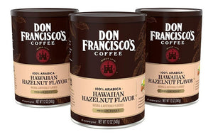 Cafe Don Francisco's Hawaiian Hazelnut 340g 3 Pack