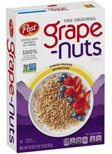 Cargar imagen en el visor de la galería, Cereal Grape Nuts Original Importado 822grs 2 Pack