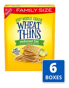 Wheat Thins Galleta Integral Reducido En Grasa 354gr 6 Pack