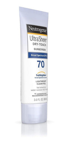 Protector Solar Neutrogena Ultra Sheer En Crema Fps70 2 Pack