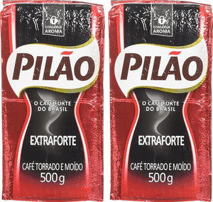 Pilão Extra Fuerza Café Forte Extra 500g 2 Pack