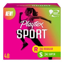 Cargar imagen en el visor de la galería, Playtex Tampones Deportivos Regular Superabsorbente 48 2 Pak
