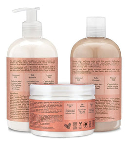 Shea Moisture Shampoo Acondicionador Smoothie Combo 3 Pack