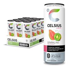 Cargar imagen en el visor de la galería, Celsius Kiwi Guayaba Energy Drink, Cero Azúcar, 12 Pack
