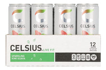 Cargar imagen en el visor de la galería, Celsius Kiwi Guayaba Energy Drink, Cero Azúcar, 12 Pack