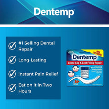 Cargar imagen en el visor de la galería, Dentemp Reparador De Dentaduras Coronas Denture Kit