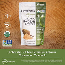 Cargar imagen en el visor de la galería, Crudo Orgánico Baobab Polvo De Fruta 240g