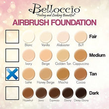 Cargar imagen en el visor de la galería, Sistema Maquillaje Aerografo Kit Makeup Cara Tono Bronceado