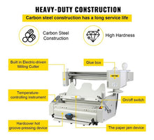Cargar imagen en el visor de la galería, Máquina Encuadernadora Pegadora Libros Cuadernos + Pegamento