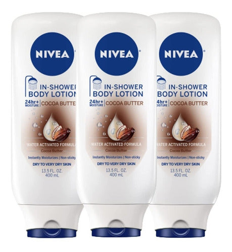 Nivea Loción Corporal Mantequilla De Cacao Para Ducha