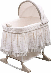 Cuna Moisés Para Bebe Con Música Sonido Hogar