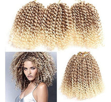 Cargar imagen en el visor de la galería, 6 Trenzas Marlybob Crochet Hair Afro Kinky Curly Crochet Rb