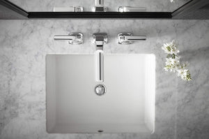 Kohler K-2882-0 Verticyl Rectángulo Bajo Sink Lavabo