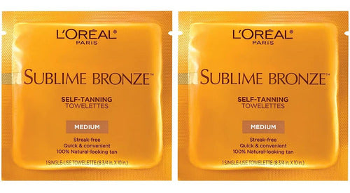 L'oreal Paris Sublime Bronze Autobronceador Toallitas 12 Pza