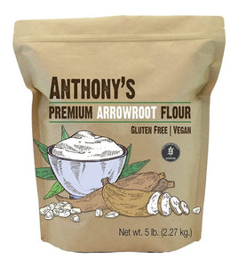 Anthony's Harina Arrurruz Arrowroot No Gluten Vegan 2.270 Kg