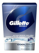 Cargar imagen en el visor de la galería, Locion Gillette Series Coolwave After Shave 100ml 4 Pack