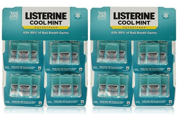 576 Tiras Para El Aliento, Cool Mint Pocketpaks Listerine