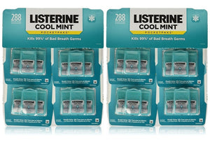 576 Tiras Para El Aliento, Cool Mint Pocketpaks Listerine