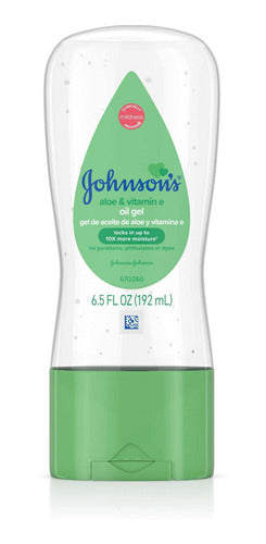 2 Johnson's Aceite Para Bebe Con Aloe + Vitamina E 6.5oz