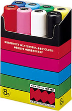 Cargar imagen en el visor de la galería, Plumones Posca Punta Gruesa Cuadrada Pc-17k 8 Colores