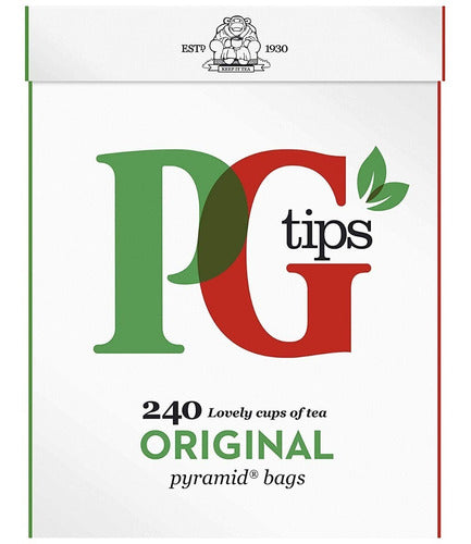 Pg Tips Té Negro, Bolsitas De Té De Pirámide, Cajas De 240