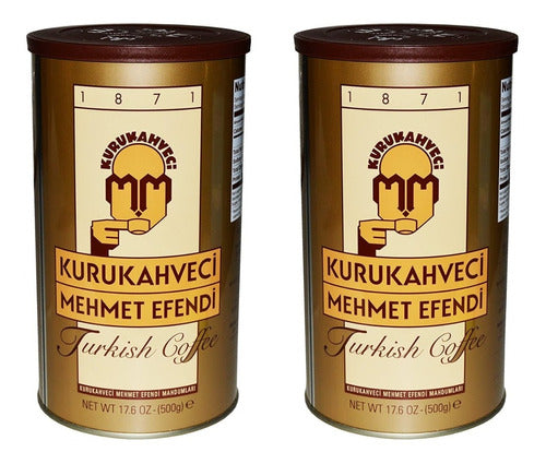 Café Turco Kurukahveci Importado 500gr 2 Piezas