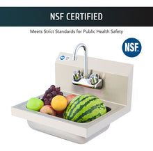 Cargar imagen en el visor de la galería, Lavabo Lava Manos Acero Inoxidable Filtro Grifo