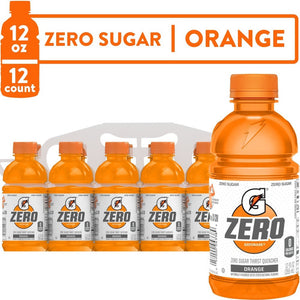 Gatorade Zero Sugar Naranja 12pack (sin Azúcar) 2 Cajas