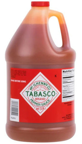 Salsa Tabasco 1 Galón 3.8 Lt 4 Pack