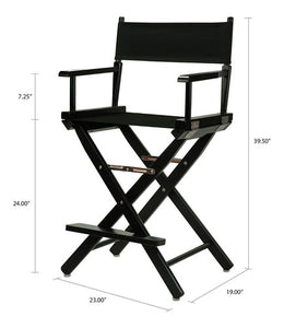 Silla Alta Maquillar Tipo Director De Cine Plegable