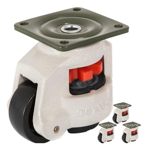 Ruedas Niveladoras 4 Piezas 1000 Kg/2200lb Footmaster Caster