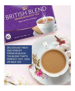 Te Tetley British Blend Black Tea 80pz Te Negro 2 Pack