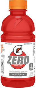 Gatorade Zero Sugar Fruit Punch 12pack (sin Azúcar) 2 Cajas