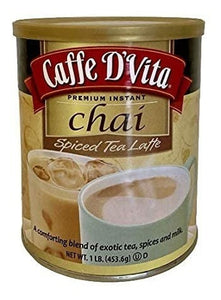 Caffe D'vita Spiced Chai Latte 16 Oz 2 Pack