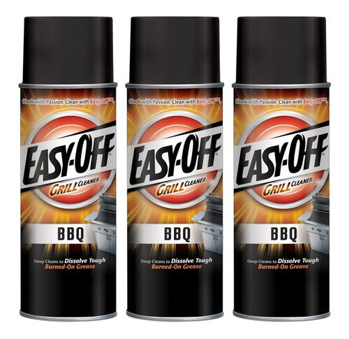 Easy-off Limpiador Grasa Quemada Parillas Asadores 3 Pack