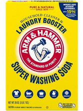 Cargar imagen en el visor de la galería, Arm &amp; Hammer Super Washing Soda 1.36 Kg 2 Pack