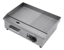 Cargar imagen en el visor de la galería, Parrilla Comal Plancha Industrial Eléctrica  55 Cm 110v