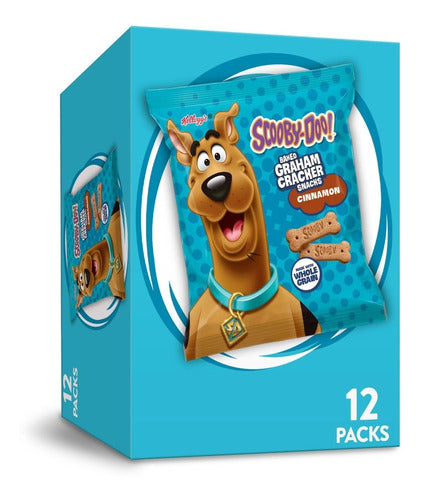 Scooby Doo Graham Cracker Cinnamon 12 Packs 3 Cajas