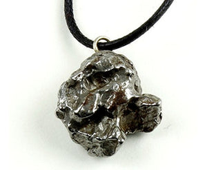 Collar Auténtico Meteorito De Suspensión Caja Cofre Del Tes