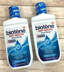 Biotene Dry Mouth Oral Enjuague Bucal Boca Seca 2 Pack