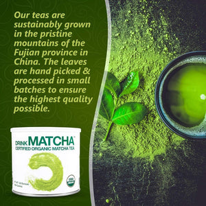 Té Verde Matcha Orgánico 454g Certificado En Polvo