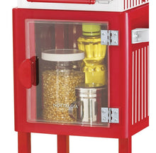 Cargar imagen en el visor de la galería, Máquina Palomitas Palomera Con Carro Comercial Fiestas Roja